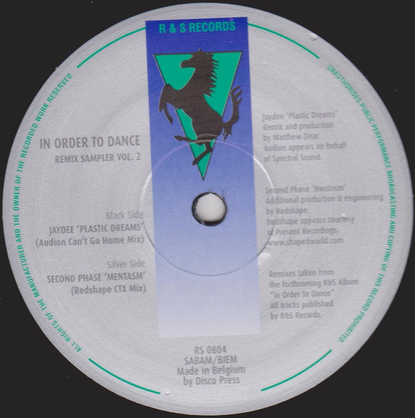 In Order To Dance (Remix Sampler Vol. 2) image 2